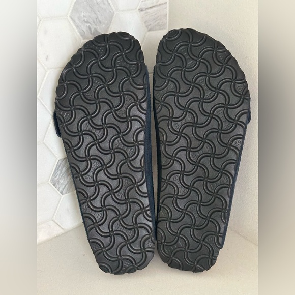 New Birkenstock Birki’s Arizona Night Suede Soft Buckle Narrow EU 36 US 5-5.5 - Picture 6 of 7